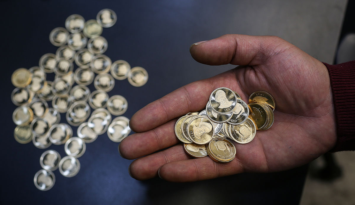 نزول حباب سکه ادامه نیافت نزول حباب سکه ادامه نیافت