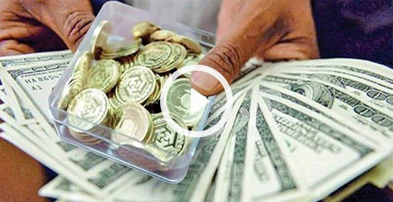 رشد نابرابر سکه و دلار در ۲۰ سال گذشته (ویدیو)
