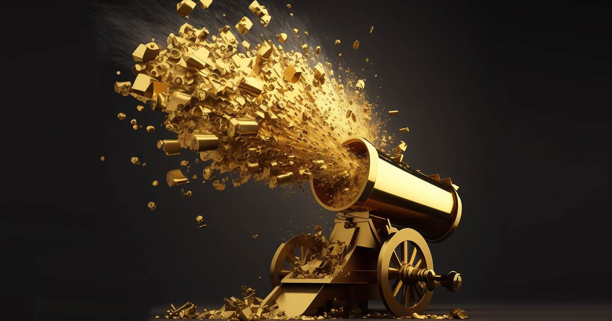 جنگ بازار طلا را گرم کرد