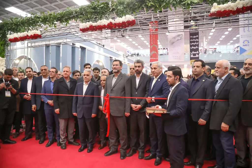 افتتاحیه پانزدهمین نمایشگاه بین المللی طلا و جواهر تهران 1402