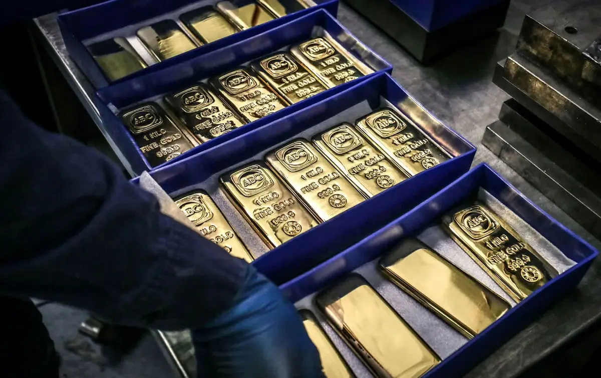 طلای جهانی در مسیر کاهش قیمت